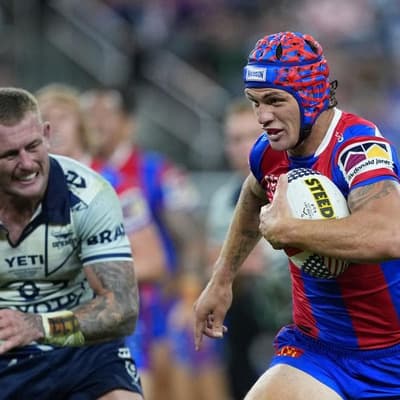 Knights relief for Fletcher with Ponga still main man