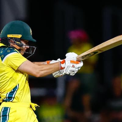 Cricket gods smile on Healy as Australia win series