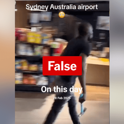 Airport meltdown video used to stoke immigration outrage