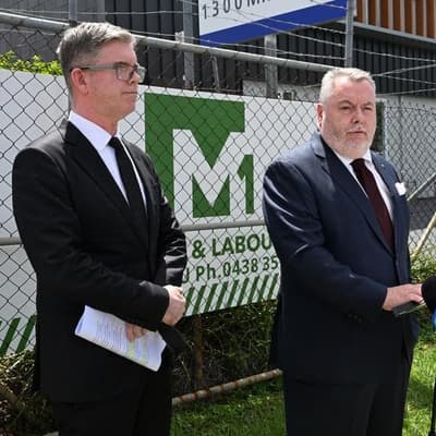 'Completely separate': CFMEU probe's crime link slammed