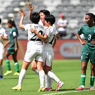 North Korea stay perfect by battering Bangladesh