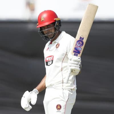 Sangha century puts South Australia in strong position