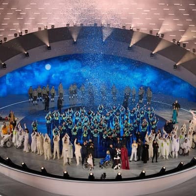 Russia marks Paralympic return amid calls for peace