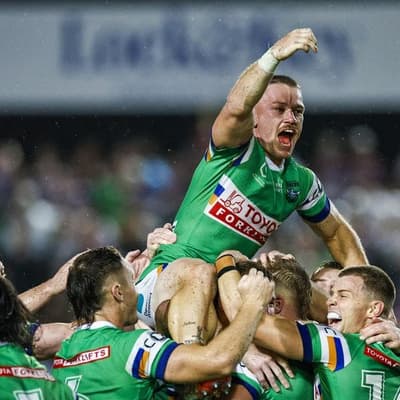 Sanders stars as Canberra beat Manly in NRL thriller