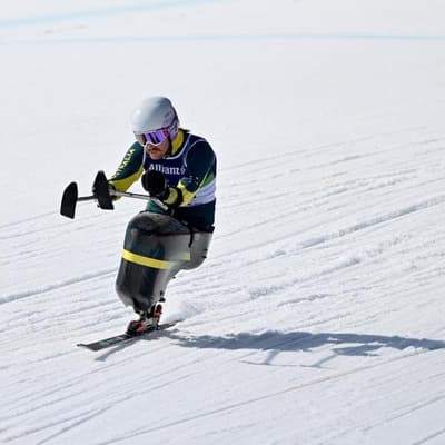 Rising Aussie para-skier crashes in Paralympic opener