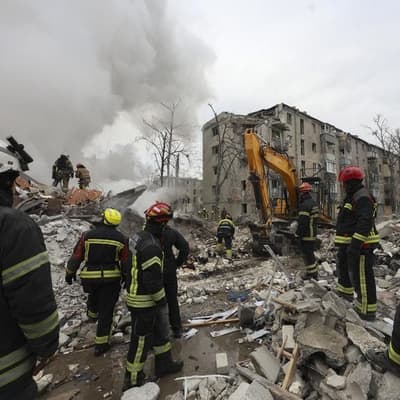 Ukraine says Russia attack kills at least 10 in Kharkiv
