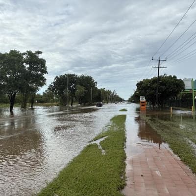 Floodwater rescues prompt warning for motorists