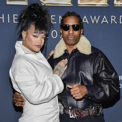 Rihanna, A$AP Rocky and kids at home when shots fired