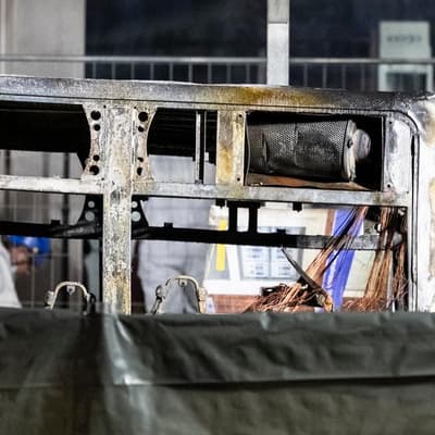 Six dead after bus bursts into flames in Switzerland