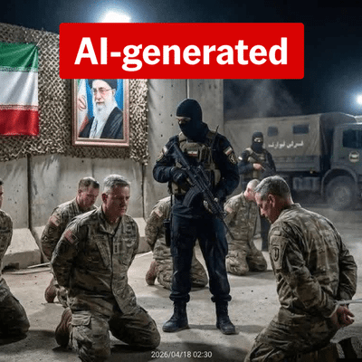 Old videos and AI fakes cloud Middle East conflict