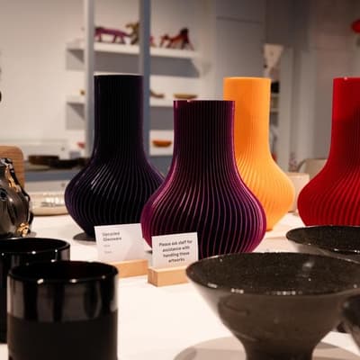 Days from closure, artists raise a glass to design shop