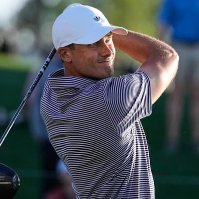 Aberg surges to lead Players, Day heads Aussies