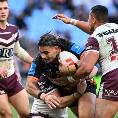 Tigers' May out until round eight with shoulder injury