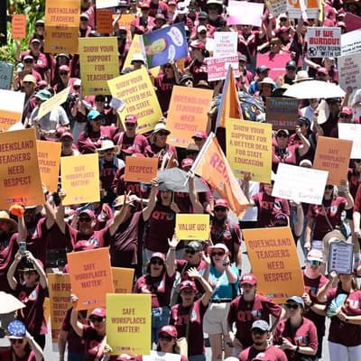Students told to stay home as teachers strike over pay