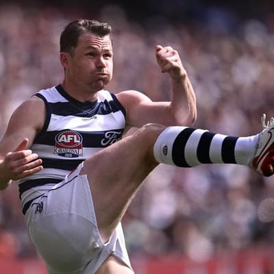 Geelong skipper sidelined, Magpies pair return