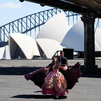 The Phantom of the Opera is there, on Sydney Harbour