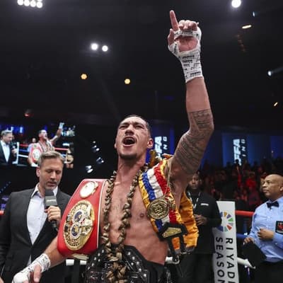'With or without the belt': stripped Opetaia finds ally