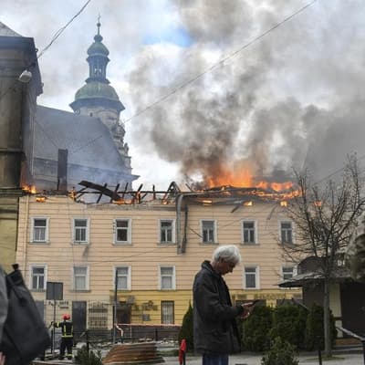 Big Ukraine attack on Russia a day after deadly strikes