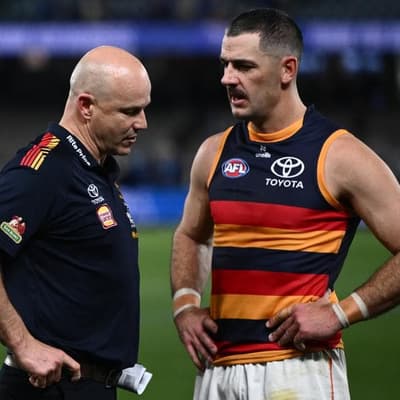 'Have a real crack': underdog Crows coach on Cats scrap