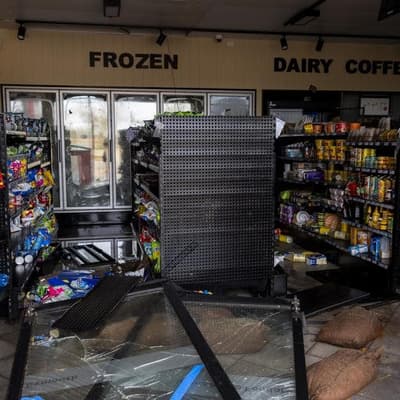 Crops flattened, towns smashed by rampaging cyclone