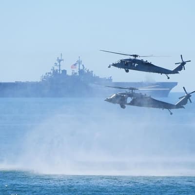 Iran warns US over ground attack as Marines deployed