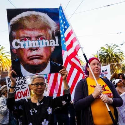 Anti-Trump rallies pop up in thousands of US cities