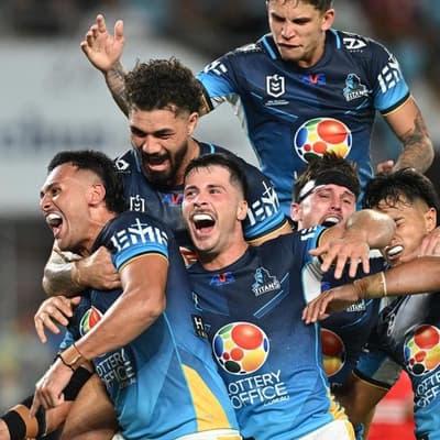 Titans find 'new Fifita' as Hau stuns Dragons