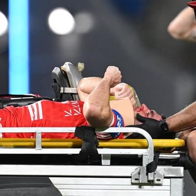 'He's not good': Flanagan taken to hospital after clash