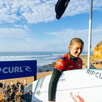 Champion Picklum picks Bells as her next surf target