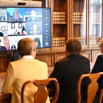 UK and allies discuss reopening Strait of Hormuz