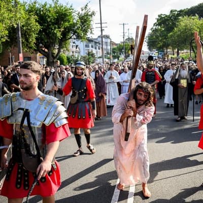 Solemn services and fish frenzies used to mark Easter