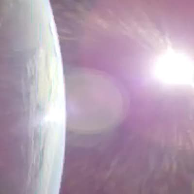 Artemis II zooming to the moon after a day around Earth