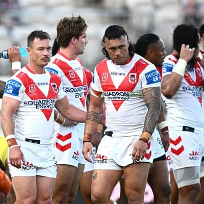 Letting Flanno down: Gutherson goes to bat for coach