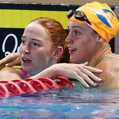 Aussie swimmers lap up gold in lead-up to Glasgow