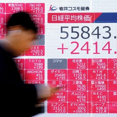 Stocks surge, oil falls amid relief over Iran ceasefire