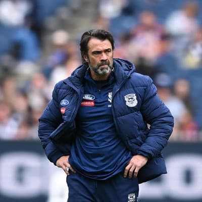 'We won't get sucked in': Geelong coach on Eagles