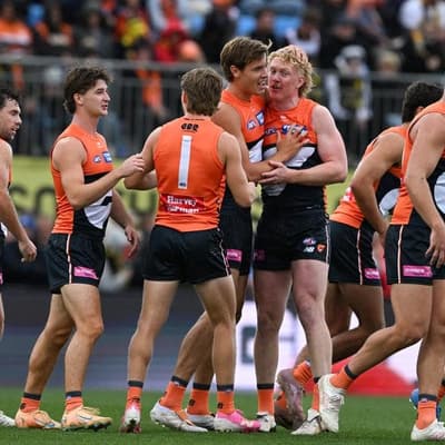 Cadman, Coniglio concussions sour Giants' big win