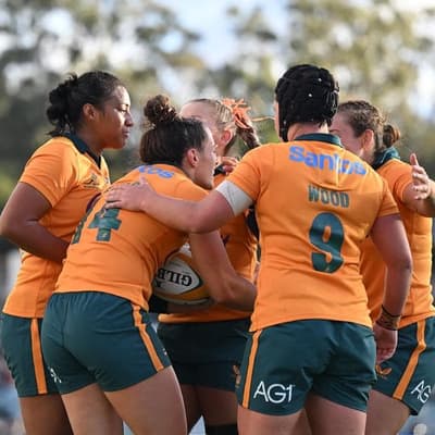 Australian women's rugby team caught in US tornado