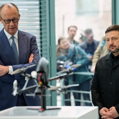 Ukraine and Germany to team up to boost drone defences