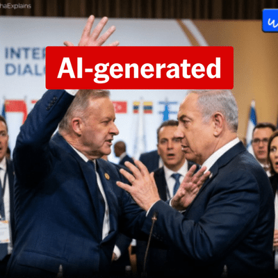 Fake Albanese quote accuses Israel of setting 'the world on fire'