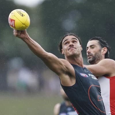 Nick who? Young ruckman to take on Swans star Grundy