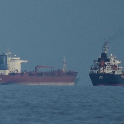 Iranian gunboats fire on tanker in Strait of Hormuz
