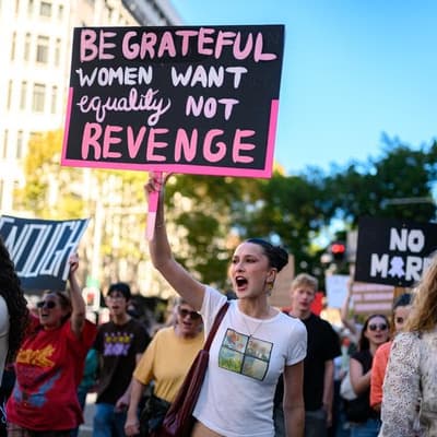 Thousands march in calls to end domestic violence