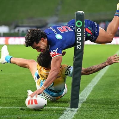 New boy's double against former club as Warriors win