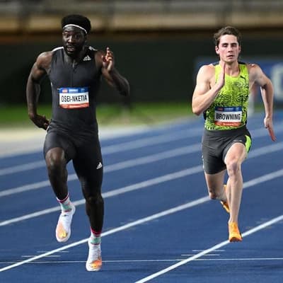 Little-known Aussie clocks flying 100m time