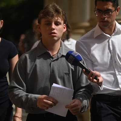 Labor figure's accused killer pleads guilty to assault