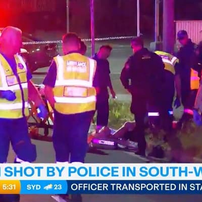 Police under fire as officer rammed, another attacked
