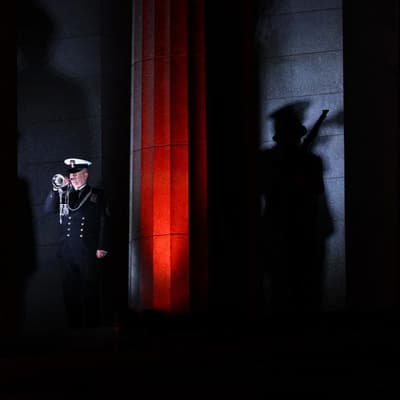 Veterans remembered as boos and heckling condemned