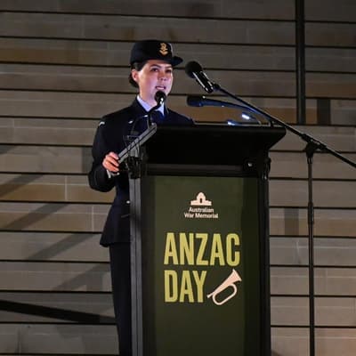 'Biggest honour of my life': aviator's key Anzac speech