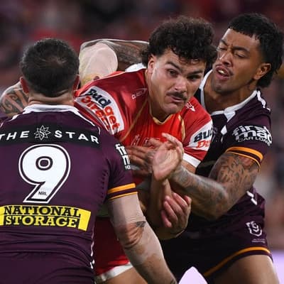 'A lot to work on': Dolphins in eye of Storm